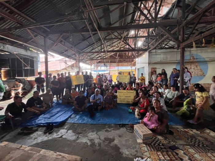 Ratusan Pedagang Pasar Tradisional Delitua Keluhkan Rencana Relokasi ke Pasar Old Town