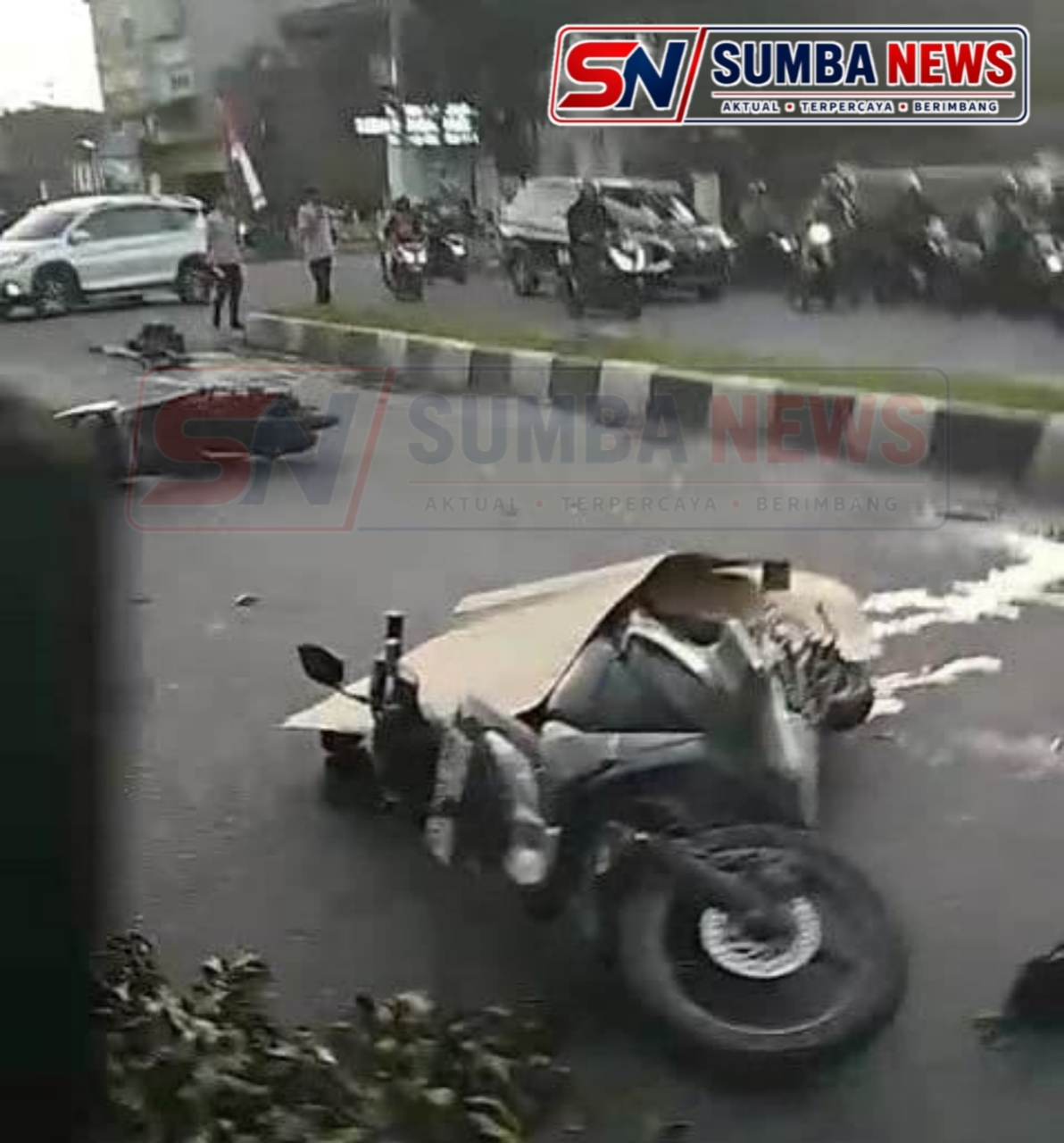 Hendak Masuk Gerbang Sekolah, Siswa Iskandar Muda Tewas Terlindas Truk Usai Ditabrak Sepeda Motor