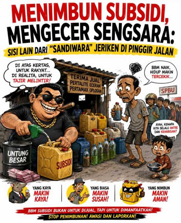 Menimbun Subsidi, Mengecer Sengsara: Sisi Lain dari Dugaan Penyalahgunaan BBM Bersubsidi
