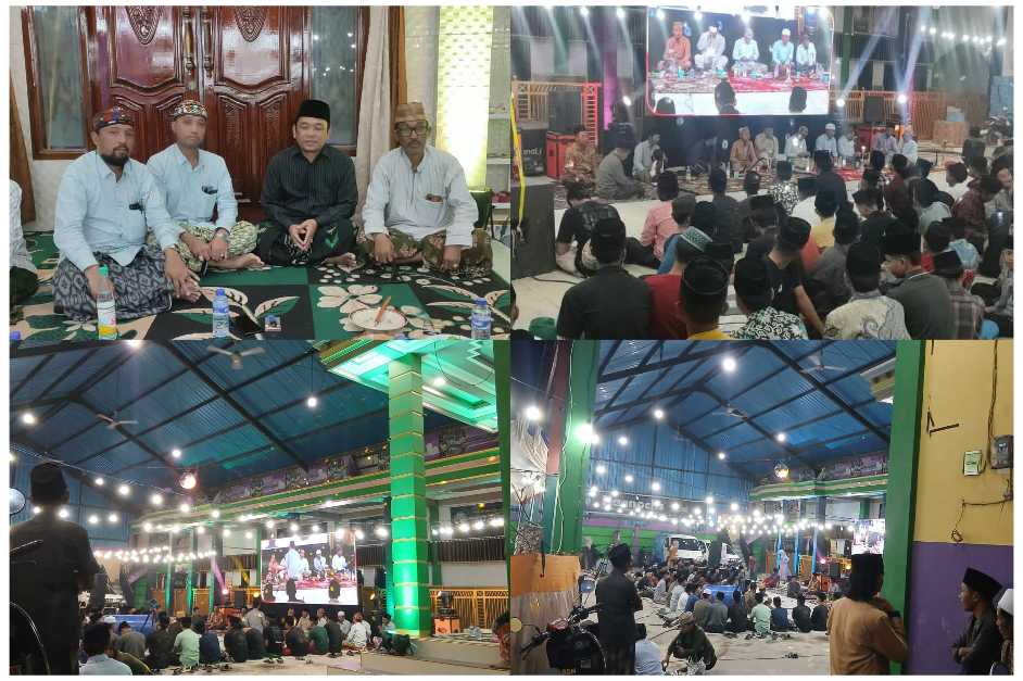 Ratusan Jemaah Khusyuk Bersholawat di Kediaman H.  Umar, Krampon Temor